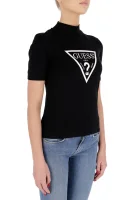 Blouse TRIANGLE | Slim Fit GUESS black